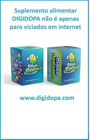Capa do livro Suplemento alimentar DIGIDOPA não é apenas para viciados em internet - Ivan