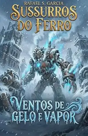 Capa do livro Sussurros do Ferro: Ventos de Gelo e Vapor - RAFAEL S. GARCIA