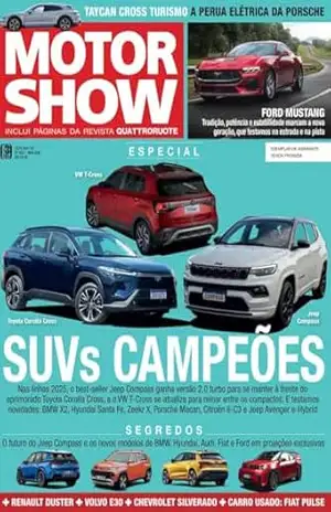 Capa do livro SUVs campeões (REVISTA MOTOR SHOW) - Editora Três