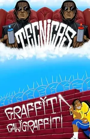 Capa do livro Técnicas Grafitti e Caligrafitti - Marlon Azevedo