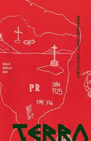 Capa do livro Terra: antologia afro–indígena - Felipe Carnevalli