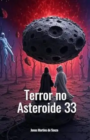 Capa do livro Terror no Asteroide 33 (Multiversos Livro 5) - Jonas  Martins de Souza
