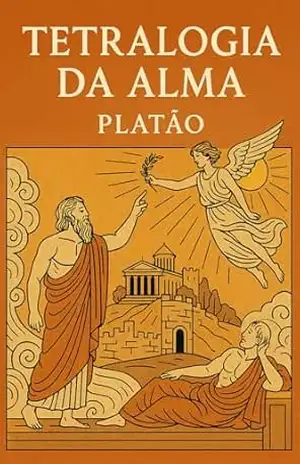 Capa do livro Tetralogia da Alma: O Banquete. Fedro. A República. Fédon (Diálogos Completos de Platão Para Quem Tem Pressa Livro 4) - Platão Πλάτων