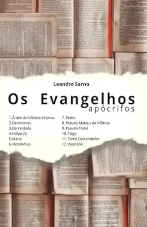 Capa do livro Textos Apócrifos - Leandro Sarno
