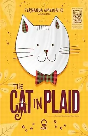 Capa do livro The cat in plaid: Accessible edition with image descriptions - Fernanda Emediato