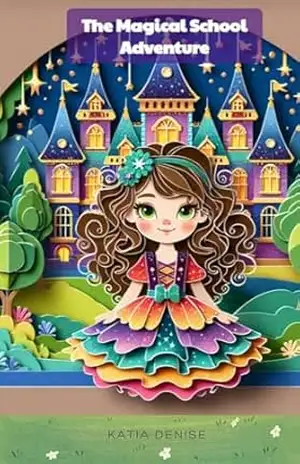 Capa do livro The Magical School Adventure - katia Alegrance