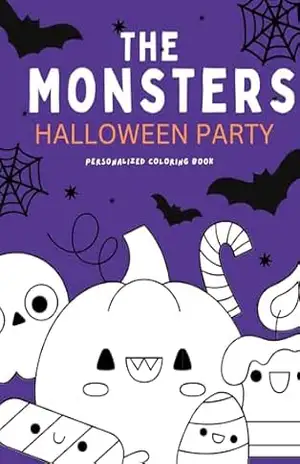 Capa do livro The Monsters' Halloween Party: Halloween Party - 30 eoito