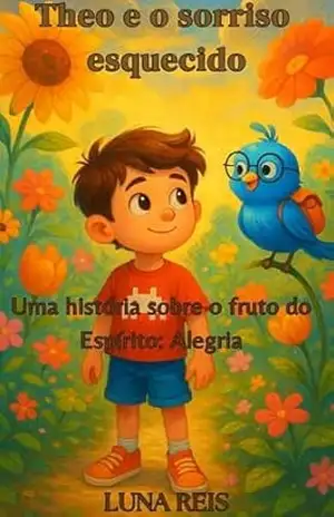 Capa do livro Theo e o sorriso esquecido: Uma história sobre o fruto do Espírito: Alegria (Theo e os frutos do Espírito) - Luna Reis