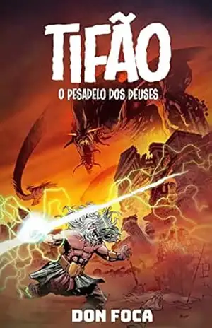 Capa do livro Tifão: O Pesadelo dos Deuses - Bruno  Viriato