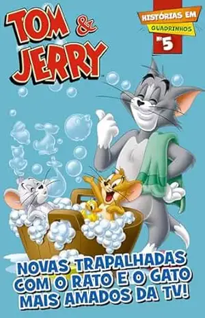 Capa do livro Tom & Jerry Revista em Quadrinhos Edição 05 - On Line Editora