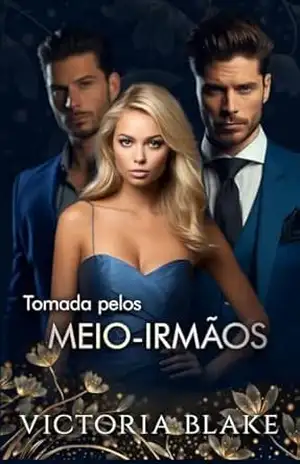 Capa do livro Tomada pelos Meio–Irmãos: Um romance de harém reverso (Possuída Livro 1) - Victoria Blake