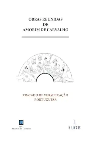 Capa do livro Tratado de versificação portuguesa - Amorim de Carvalho