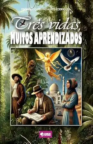 Capa do livro Três vidas, muitos aprendizados - Edomberto Freitas