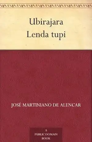 Capa do livro Ubirajara Lenda tupi - José Martiniano de Alencar