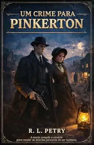 Capa do livro UM CRIME PARA PINKERTON: Uma novela policial no Velho Oeste - R. L. PETRY