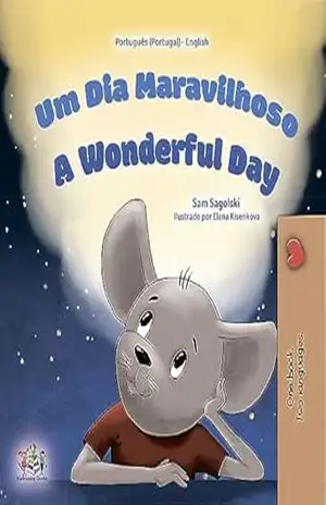 Capa do livro Um Día Maravilhoso A wonderful Day - Sam Sagolski