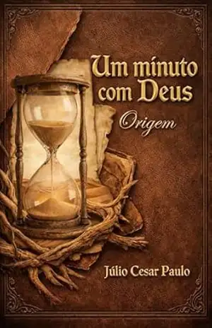 Capa do livro UM MINUTO COM DEUS: ORIGEM - JÚLIO CESAR PAULO
