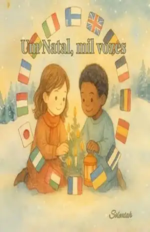 Capa do livro Um Natal, Mil Vozes (Os Contos de Soleniah Livro 3) - Soleniah VeLu
