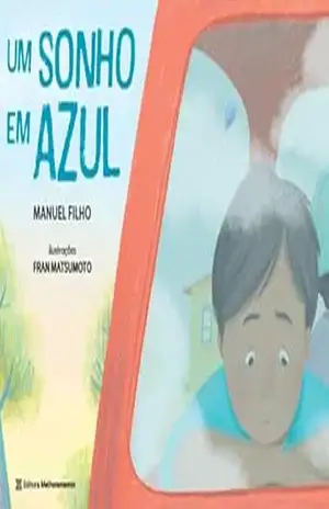Capa do livro Um sonho em azul - Manuel Filho