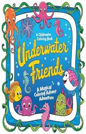 Capa do livro Underwater Friends - Déborah  Galvão