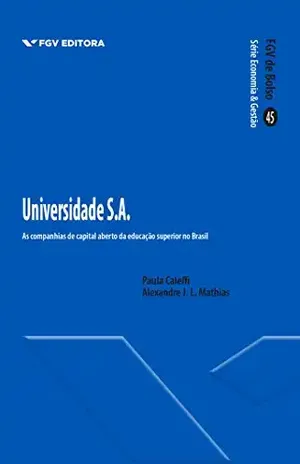 Capa do livro Universidade S.A. (FGV de Bolso) - Paula Caleffi