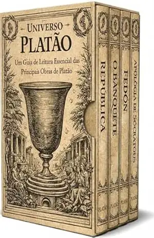 Universo Platão – 4 Livros – Um Guia de Leitura Essencial + Principais Obras de Platão: Da Apologia à República: Um Caminho Completo pela Filosofia Platônica – Platão