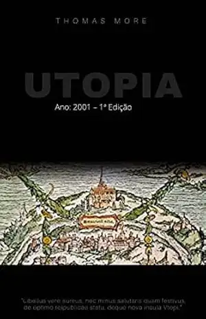 Capa do livro UTOPIA - Thomas  More
