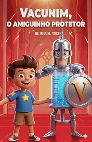 Capa do livro Vacunim: O Amiguinho Protetor: Uma aventura mágica para descobrir o poder das vacinas e vencer o medo de ir ao médico. (Guardiões da Saúde) - Miguel Nocera