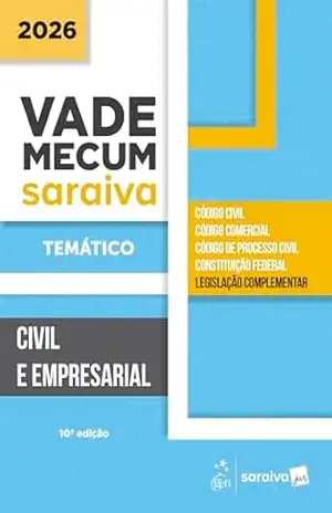Capa do livro Vade Mecum Civil e Empresarial – Temático – 10ª Edição 2026 - Equipe Saraiva