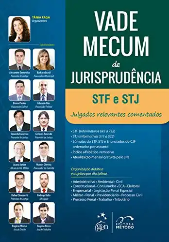 Baixar Vade Mecum de Jurisprudência – STF e STJ Julgados Relevantes Comentados pdf, epub, mobi, eBook