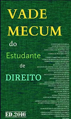 Baixar Vade Mecum do Estudante de Direito: Edição 2016 pdf, epub, mobi, eBook