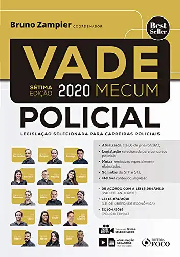 Baixar Vade Mecum policial – 2020: Legislação selecionada para carreiras policiais pdf, epub, mobi, eBook