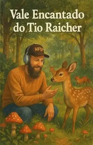 Capa do livro Vale Encantado do Tio Raicher – Versão Mágica - ronan  mendes
