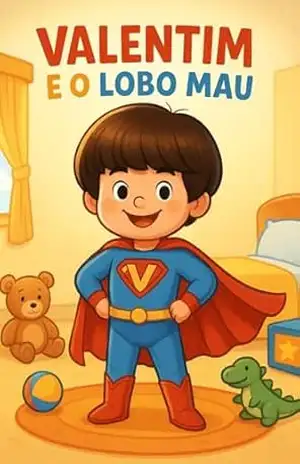 Capa do livro Valentim e o Lobo Mau - C.H. Magalhães