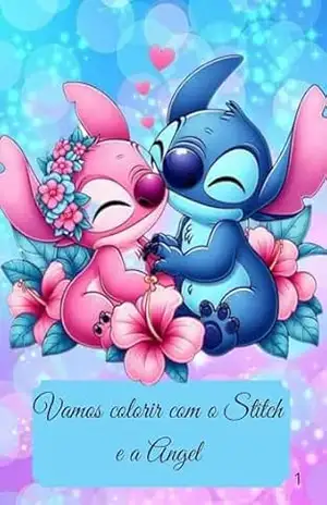 Vamos Colorir com o Stitch e a Angel – Cátia Pinho