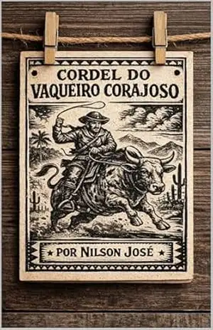 Capa do livro Vaqueiro Corajoso - Nilson  José