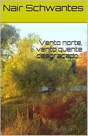 Capa do livro Vento norte, vento quente desgraçado... - Nair Schwantes