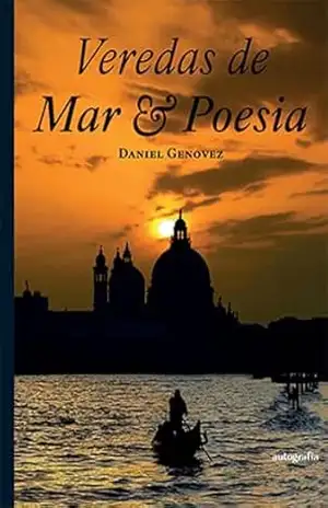 Capa do livro Veredas de Mar e Poesia - Daniel Genovez