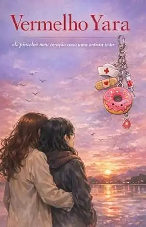 Capa do livro Vermelho Yara: ''ela pincelou meu coração como uma artista nata'' - Aline  Melanski