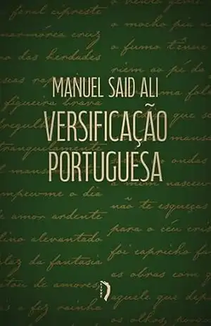 Capa do livro Versificação portuguesa - Manuel Said Ali