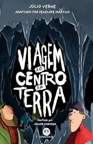 Capa do livro Viagem ao centro da Terra (Clássicos ilustrados) - Júlio Verne
