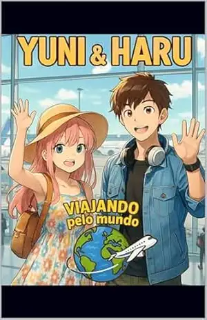 Viajando pelo mundo – Yuni e Haru – Missão arco–iris: livro de colorir – Maíra Machado