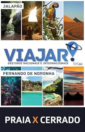 Capa do livro Viajar – Praia X Cerrado: Fernando de Noronha E Jalapão - EdiCase