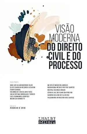 Capa do livro Visão Moderna do Direito Civil e do Processo - Sérgio Luiz  de Almeida Ribeiro