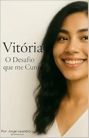 Capa do livro Vitória: O Desafio que me Curou - Jorge  Cardoso