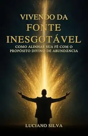Capa do livro Vivendo da Fonte Inesgotável: Como Alinhar sua Fé com o Propósito Divino de Abundância - Luciano Silva