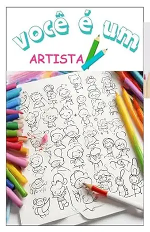 Você é um Artista: Livro para colorir – Valéria Leitte Você é um Artista: Livro para colorir – Valéria Leitte