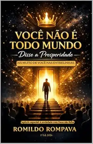 VOCÊ NÃO É TODO MUNDO. Disse a prosperidade.: Há muito de você nas entrelinhas. – ROMILDO ROMPAVA VOCÊ NÃO É TODO MUNDO. Disse a prosperidade.: Há muito de você nas entrelinhas. – ROMILDO ROMPAVA