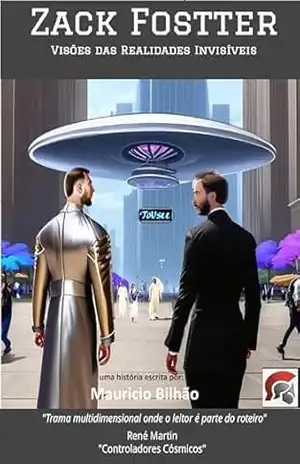Capa do livro ZACK FOSTTER 1: Visões das Realidades Invisíveis – Autor Mauricio Bilhão (Zack Fostter – Author: Mauricio Bilhao) - MAURÍCIO  BILHÃO