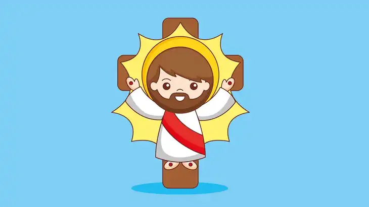 20 Desenhos de Jesus Crucificado para Imprimir e Colorir